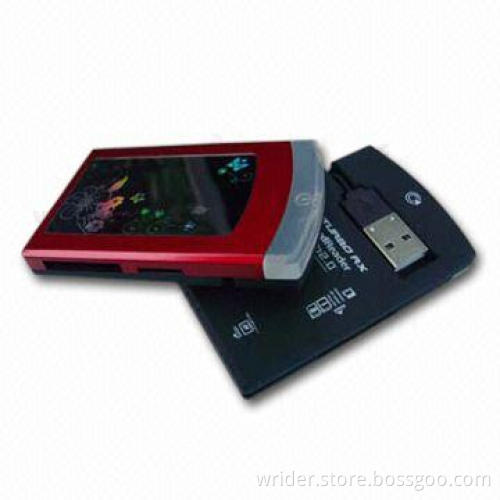 Multi-card Reader with 1.3Mbps Writing Speed